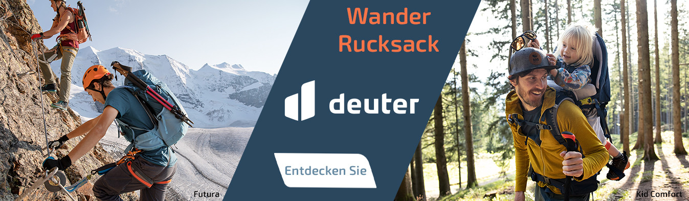 Entdecken Sie die Wanderrucksäcke von Deuter!
